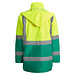 Kombinierter, gesteppter Parka Merak mit High Visibility, L, garden green/fluor yellow
