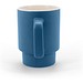 KUERTEN. Keramikbecher mit matter Oberfläche 330 ml, Blau