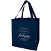 Liberty Tragetasche mit hartem Boden aus recyceltem GRS Non Woven 6 L, navy