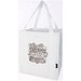 Liberty Tragetasche mit hartem Boden aus recyceltem GRS Non Woven 6 L, weiss