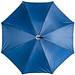 Luxuriöser Regenschirm mit doppelter Bespannung aus Polyester, blau