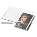 Geiger-Notes Match-Book White Bestseller Notizbuch A4 Cover-Star gloss, inkl. Druck, weiß