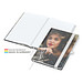 Geiger-Notes Match-Book White Bestseller Notizbuch A5 Cover-Star gloss, inkl. Druck, weiß