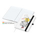 Geiger-Notes Match-Book White Bestseller Notizbuch A5 Natura, inkl. Druck, schwarz