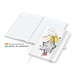 Geiger-Notes Match-Book White Bestseller Notizbuch A5 Natura, inkl. Druck, weiß