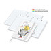 Geiger-Notes Match-Hybrid White Bestseller Notizbuch A4, Natura, inkl. Druck, weiß