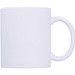 Matte Sublimationstasse aus Keramik ARIEL, weiß