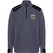 Maverick Pullover für Herren mit halbem Reißverschluss, 280 g/m2, blei, 2XL