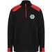 Maverick Pullover für Herren mit halbem Reißverschluss, 280 g/m2, schwarz, 2XL