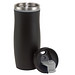 Metall-Isolierbecher Smooth, 400 ml, schwarz/grau Metall-Isolierbecher Smooth, 400 ml, schwarz/grau