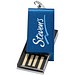 Mini Rotate USB-Stick, blau, 8GB