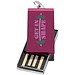 Mini Rotate USB-Stick, rot, 1GB