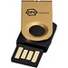 Mini USB-Stick, gold, 1GB