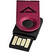 Mini USB-Stick, rot, 4GB