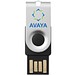 Mini USB-Stick, silber, 4GB