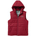 Slazenger™ Herren Weste Mixed Doubles Bodywarmer mit Kapuze, rot, XXXL Slazenger™ Herren Weste Mixed Doubles Bodywarmer mit Kapuze, rot, XXXL