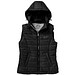 Slazenger™ Damen Weste Mixed Doubles Bodywarmer mit Kapuze, schwarz, XXL Slazenger™ Damen Weste Mixed Doubles Bodywarmer mit Kapuze, schwarz, XXL