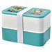 MIYO Renew Doppel-Lunchbox, riffblau