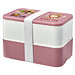 MIYO Renew Doppel-Lunchbox, rosa
