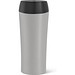 MONARDA. Reisebecher aus Edelstahl und PP, 470 ml, Grau