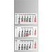 geiger notes Monatskalender Maxi Light 3 Bestseller, Benelux, hellgrau geiger notes Monatskalender Maxi Light 3 Bestseller, Benelux, hellgrau