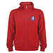 Montblanc Kapuzensweatjacke Unisex, rot, XL