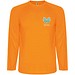 Montecarlo Langarm Sport-Shirt für Männer, Fluor Orange, L