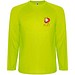 Montecarlo Langarm Sport-Shirt für Männer, Fluor Yellow, L