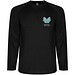 Montecarlo Langarm Sport-Shirt für Männer, schwarz, L