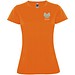 Montecarlo Sport T-Shirt für Damen, Fluor Orange, M