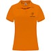 Monzha Sport Poloshirt für Damen, Fluor Orange, L