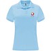Monzha Sport Poloshirt für Damen, himmelblau, L