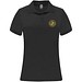 Monzha Sport Poloshirt für Damen, schwarz, L