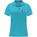 Monzha Sport Poloshirt für Damen, türkis, M