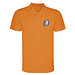 Monzha Sport Poloshirt für Herren, Fluor Orange, M