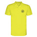 Monzha Sport Poloshirt für Herren, Fluor Yellow, 2XL
