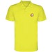 Monzha Sport Poloshirt für Kinder, Fluor Yellow, 4