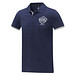 Morgan Polo für Herren, zweifarbig, navy, L