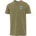 Nanaimo Kurzärmeliges T-Shirt für Herren im Washed Look, 160 g/m2, waldgrün, XL