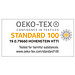 Naturfarbene Oeko-Tex® STANDARD 100 Baumwolltasche mit kurzen Henkeln, beige Naturfarbene Oeko-Tex® STANDARD 100 Baumwolltasche mit kurzen Henkeln, beige