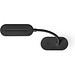 NESBIT II. Tragbare Schreibtischlampe mit Clip und 30 Stunden Betriebsdauer aus 65 % rABS, Schwarz