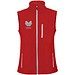 Nevada Softshellbodywarmer Unisex, rot, M