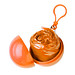 Notfallponcho im Kunststoffball, orange
