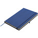 Notizbuch Happy, DIN A5, blanko, blau Notizbuch Happy, DIN A5, blanko, blau