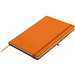 Notizbuch Happy, DIN A5, blanko, orange Notizbuch Happy, DIN A5, blanko, orange