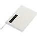 Notizbuch mit Steckfach A5, weiss