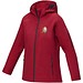 Notus wattierte Softshell Damenjacke, rot, XS