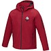 Notus wattierte Softshell Herrenjacke, rot, L