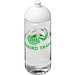 Octave Tritan™ 600 ml Sportflasche mit Stülpdeckel, transparent,weiss Octave Tritan™ 600 ml Sportflasche mit Stülpdeckel, transparent,weiss