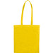 Oeko-Tex® STANDARD 100 Baumwolltasche mit langen Henkeln, 140g/m², gelb Oeko-Tex® STANDARD 100 Baumwolltasche mit langen Henkeln, 140g/m², gelb
